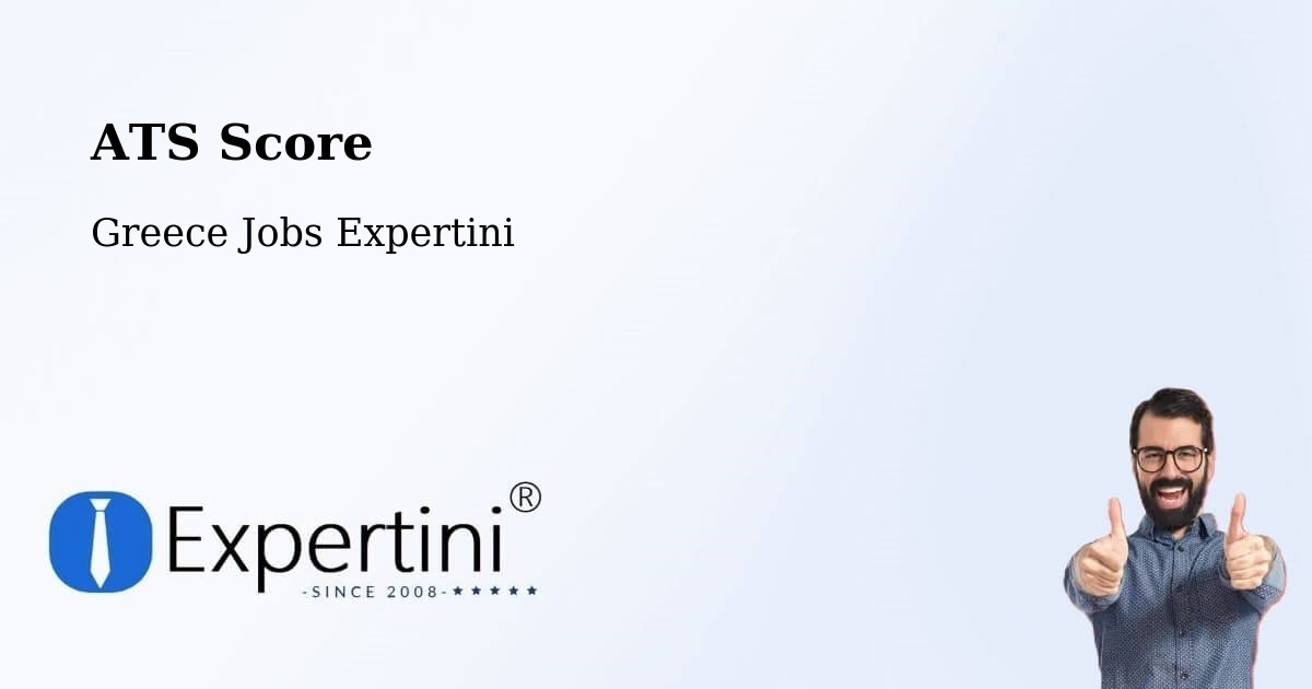 Resume ATS Score & Job Description Match Tool – Gázi - Greece Jobs Expertini