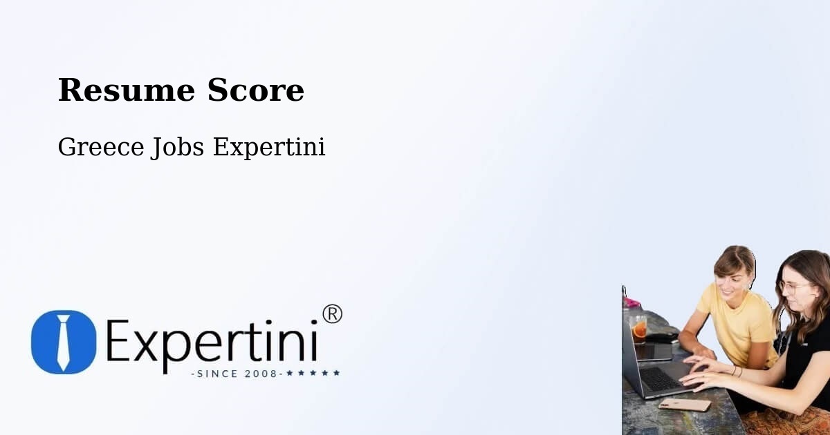 Resume Score & Job Description Match Tool – Gázi - Greece Jobs Expertini